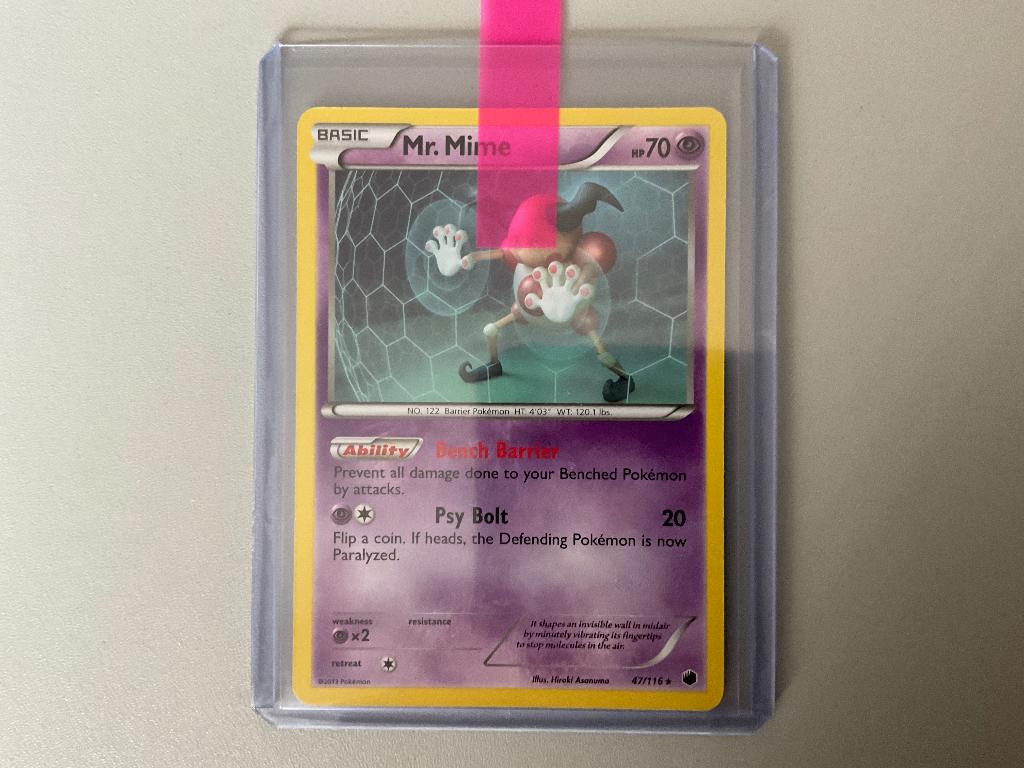 Mr. Mime - Plasma Freeze - 47/116, Verzenden, Zo goed als nieuw, Losse kaart