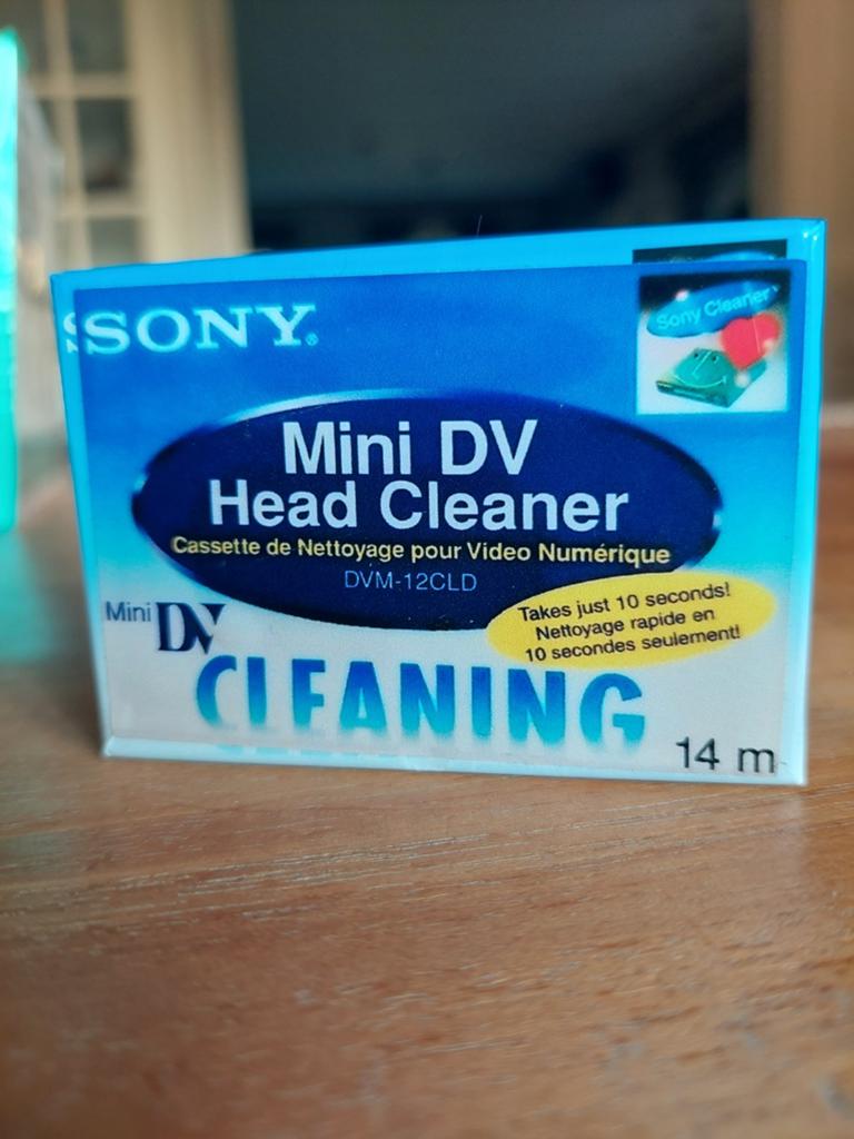 Sony Mini DV Head Cleaner DVM-12CLD - Nieuw in verpakking, Audio, Tv en Foto, Ophalen of Verzenden