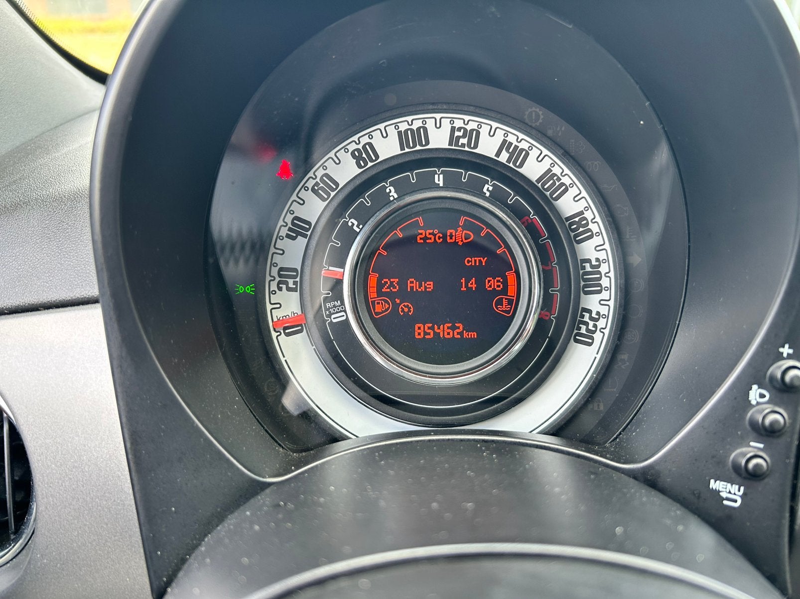 Foto 13 van Fiat 500 1.2 2017 Zwart