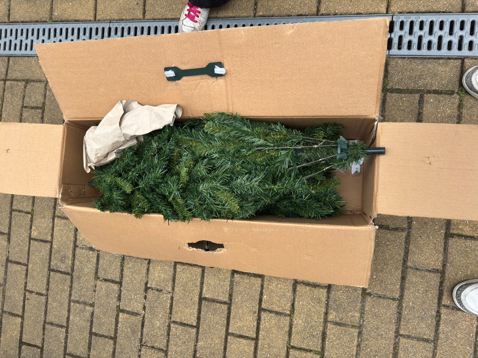 Christmas tree, Ophalen, Kunststof, Gebruikt, 100 cm of meer