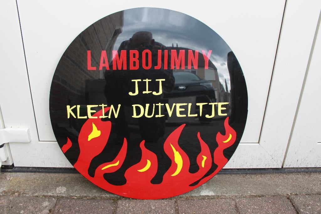 Wheelcover plaat, Ophalen, Zo goed als nieuw