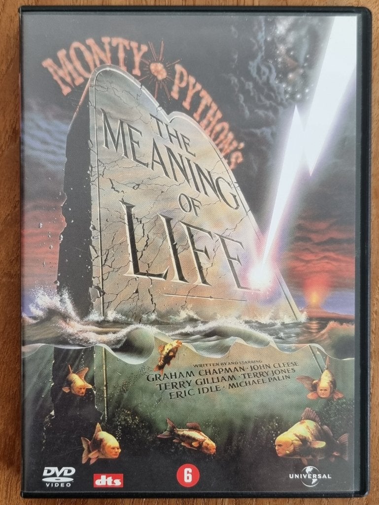 DVD Monty Python's The Meaning Of Life - IZGST, Alle leeftijden, Ophalen of Verzenden, Zo goed als nieuw, Britse komedie
