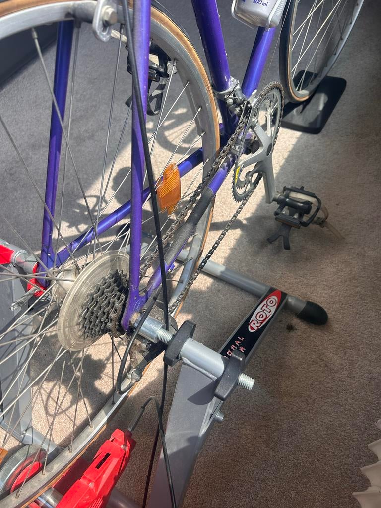 Vintage Retro Giant Speeder racefiets met tacx, Ophalen, Gebruikt, 10 tot 15 versnellingen, Giant