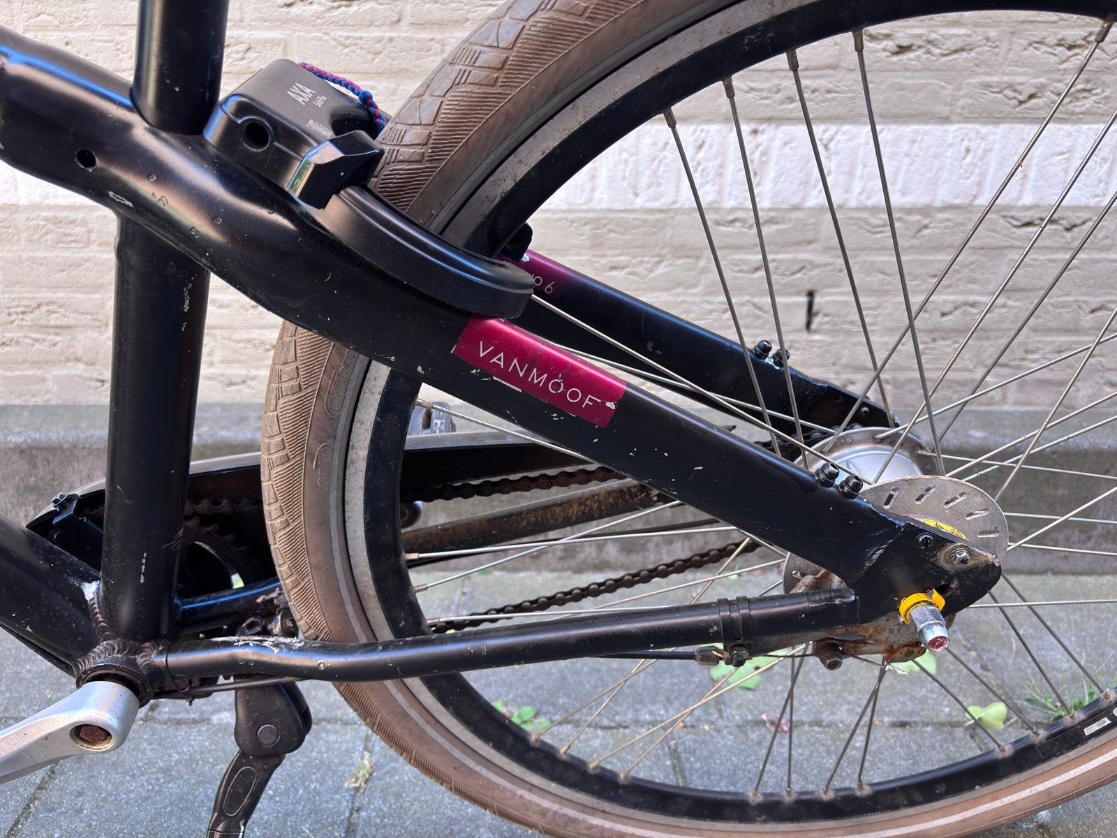 VanMoof kinderfiets, zwart, met schijfremmen, Ophalen, Gebruikt, Versnellingen