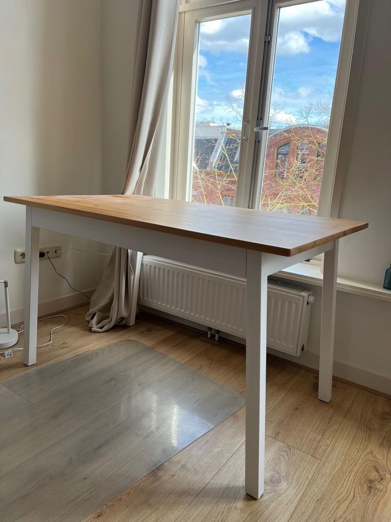 Ikea PINNTORP Table, Ophalen, Gebruikt, 100 tot 150 cm, Swedish