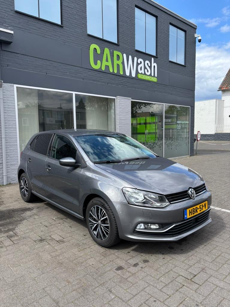 Volkswagen Polo 1.0 TSI 81KW DSG 2016 Grijs | Nieuwe APK, Stof, 23 km/l, Polo, Hatchback