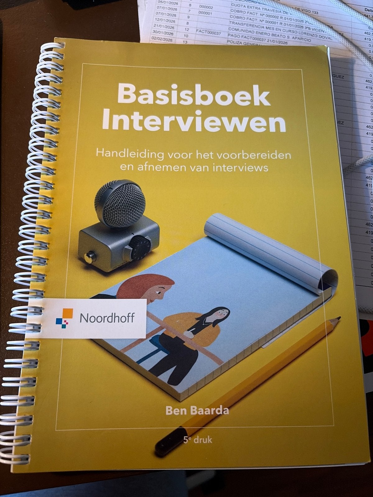 Basisboek Interviewen - Noordhoff (5e druk), Boeken, Ophalen of Verzenden, Gamma, Zo goed als nieuw, HBO