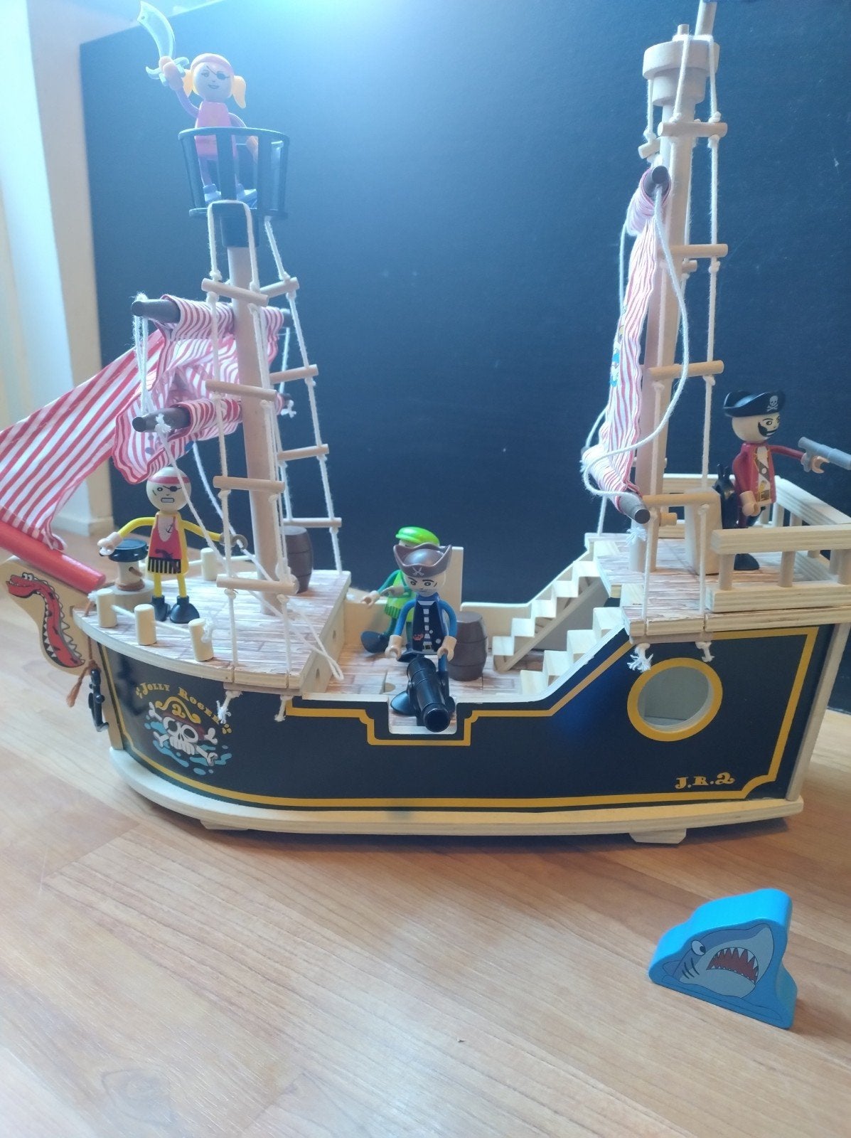 Playtive Junior Piratenschip Set - Compleet, Ophalen of Verzenden, Zo goed als nieuw, Jongen of Meisje