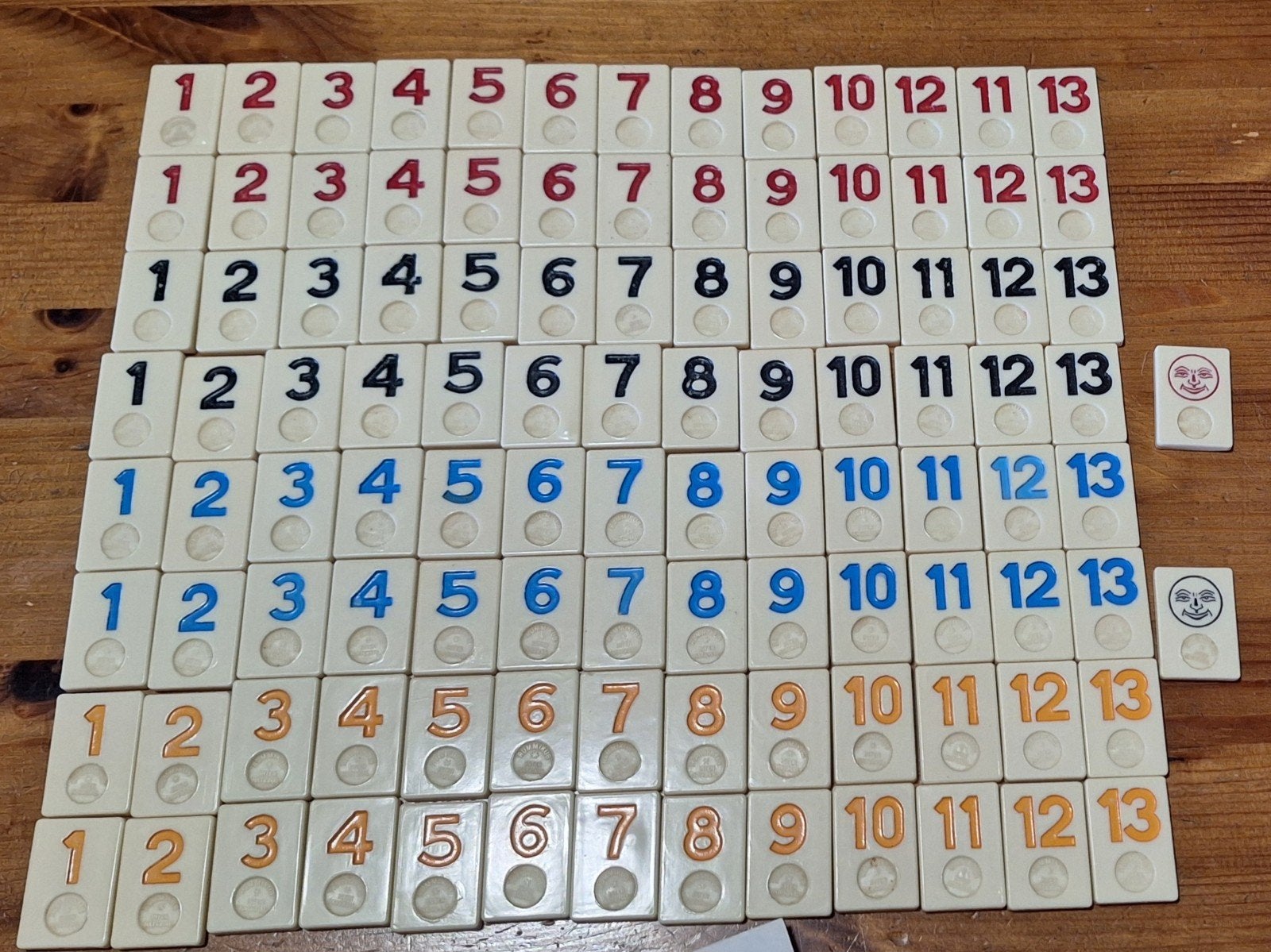 Rummikub The Original (Grote Steen)Compleet zeer nette staat, Ophalen, Gebruikt