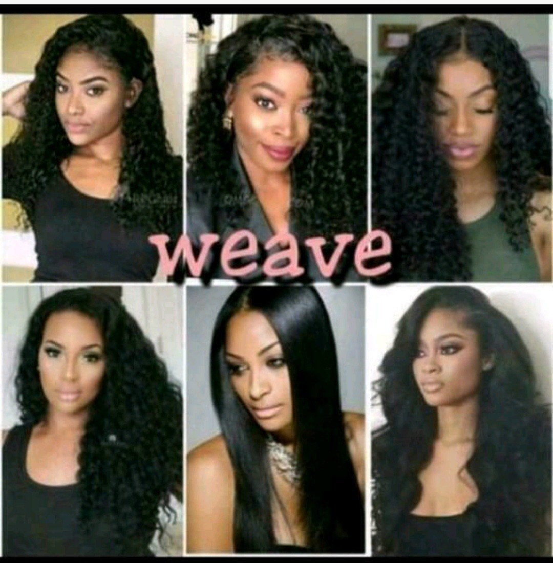 weave haar zetten, Ophalen