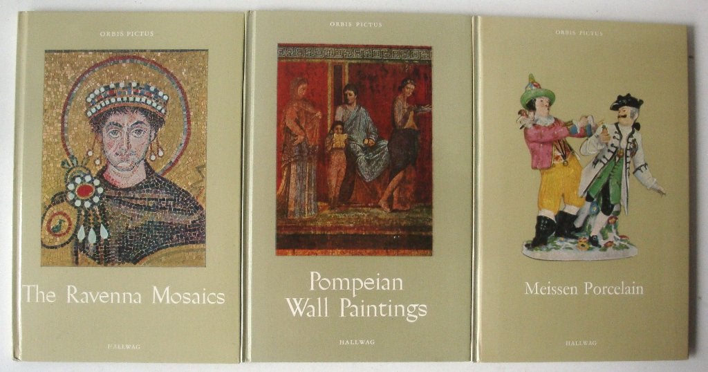 Meissen Porcelain The Ravenna Mosaics Pompeian Wall Painting, Ophalen of Verzenden, Zo goed als nieuw, Overige onderwerpen, Hallwag Berne