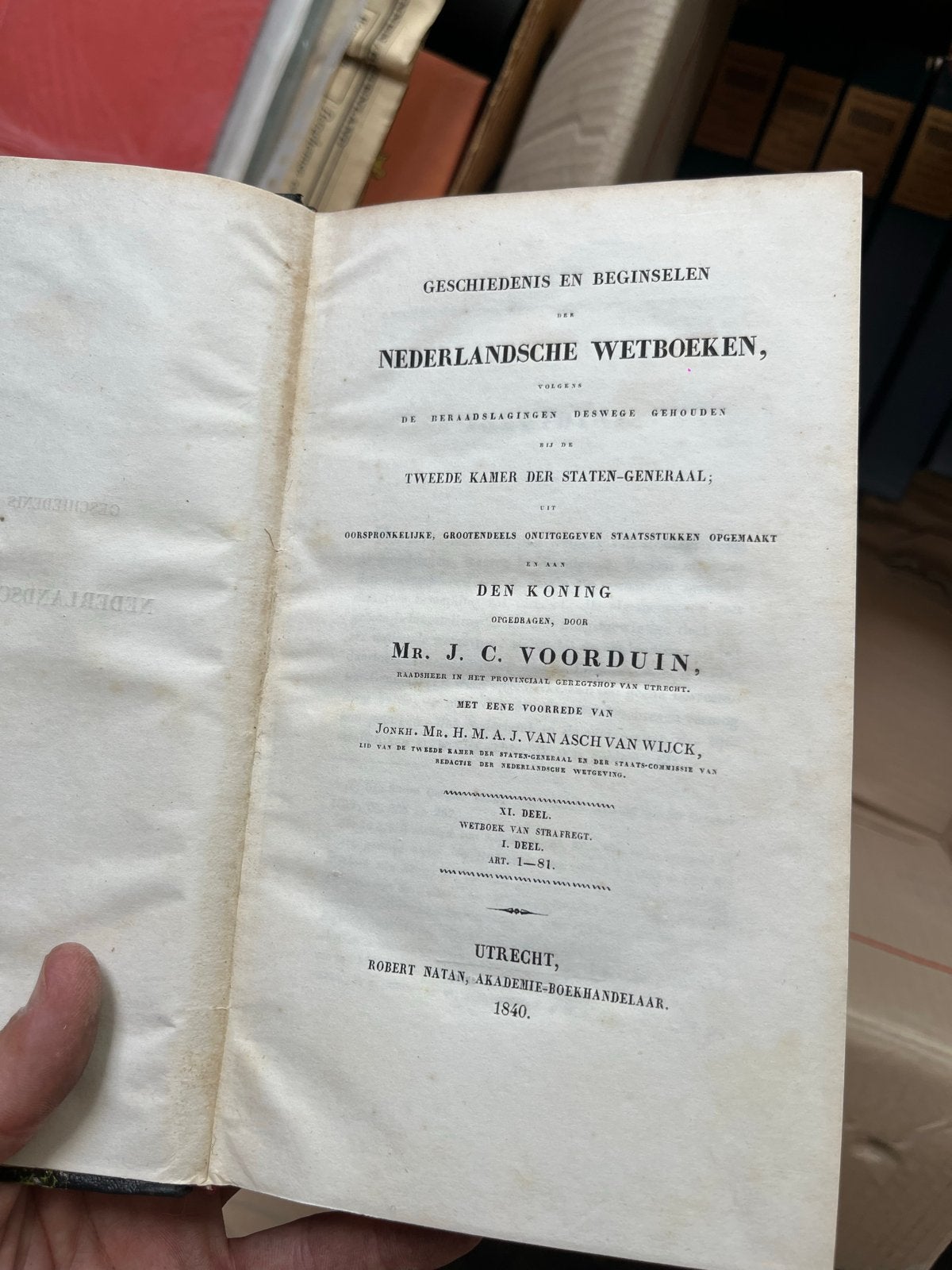 Geschiedenis en Beginselen der Nederlandsche Wetboeken, Ophalen, Gelezen, Nederland