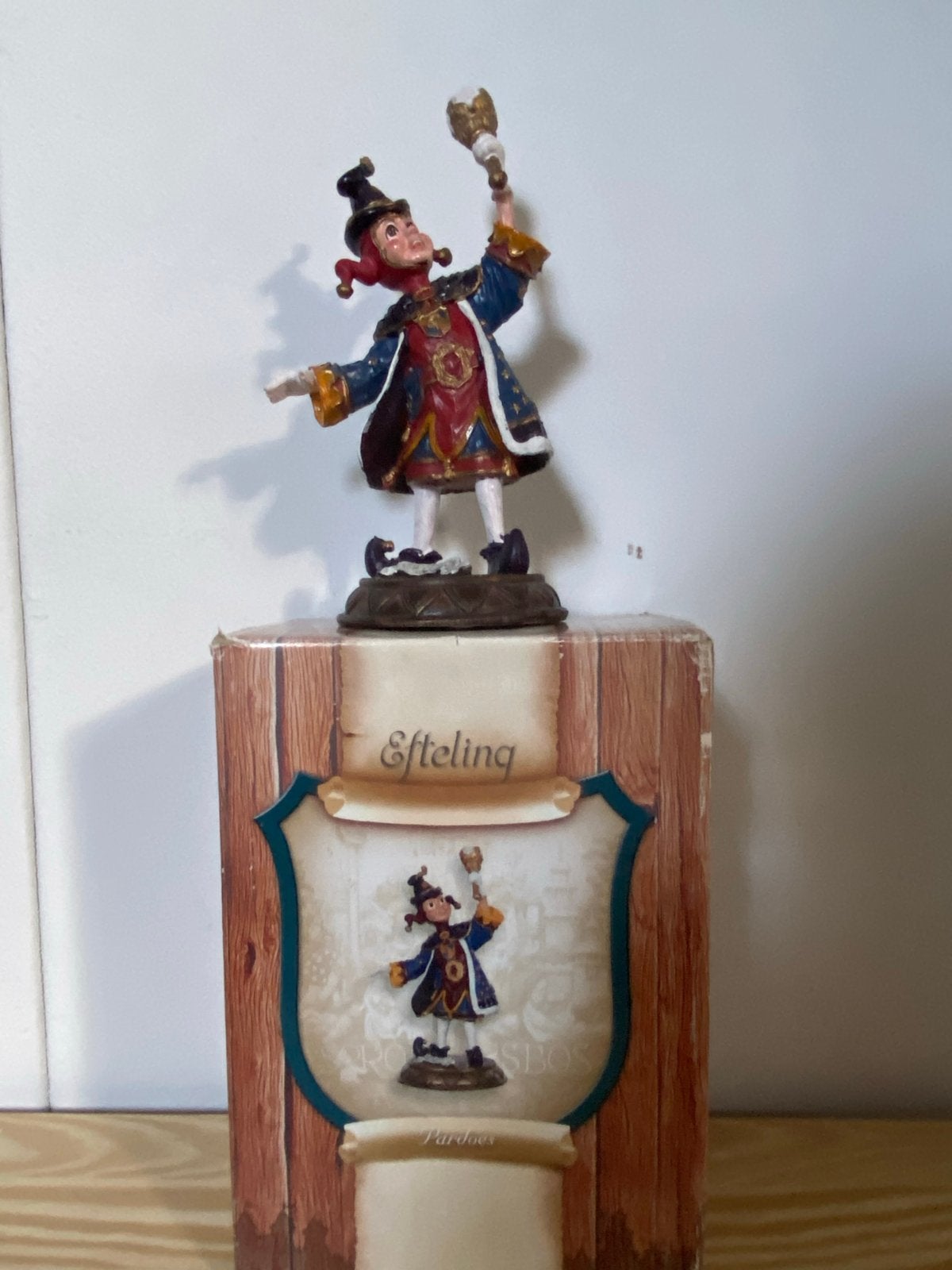 Efteling Pardoes Luville beeldje, Verzamelen, Efteling, Zo goed als nieuw, Beeldje of Poppetje, Ophalen of Verzenden
