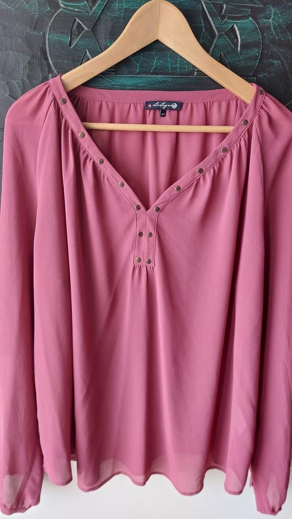 La Ligna blouse maat 44, La Ligna, Ophalen of Verzenden, Gedragen, Maat 42/44 (L)