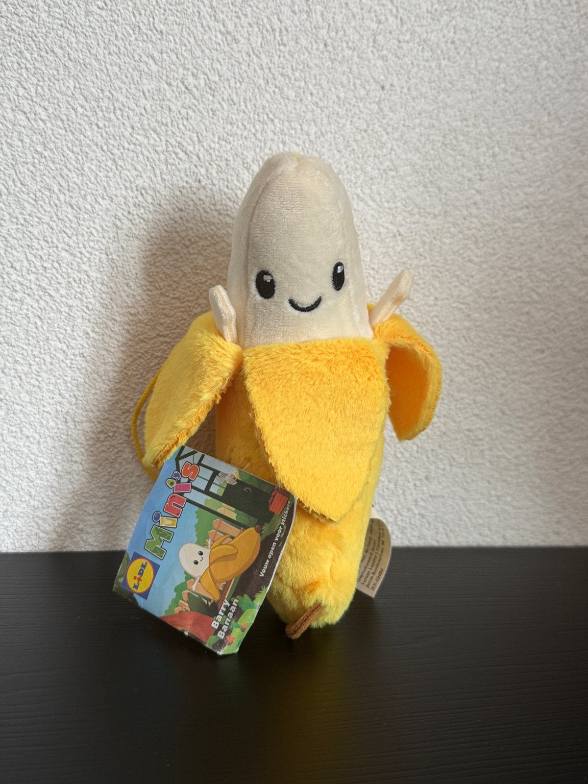 Lidl Minis Barry Banaan Knuffel - Zo goed als nieuw, Lidl, Geel, Overige typen, Nieuw