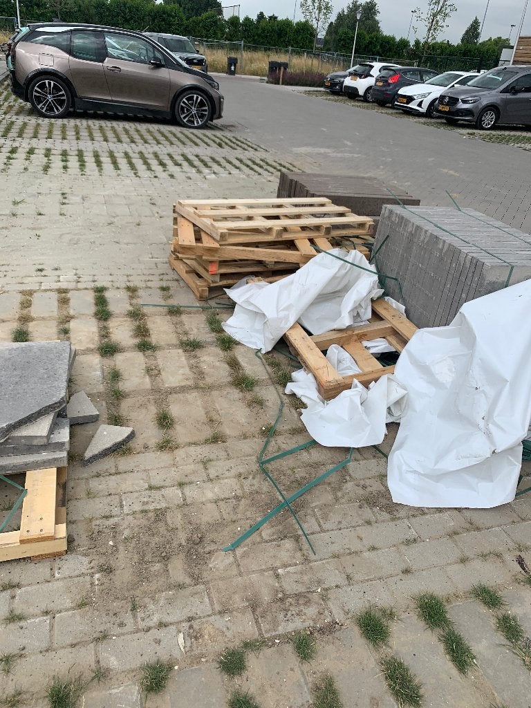 9 Pallets gratis, Ophalen, Overige houtsoorten, Minder dan 200 cm, Pallet