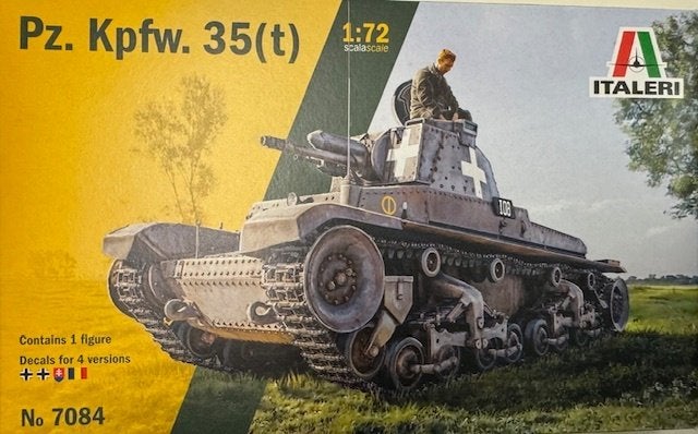 Coelianmodels, Italeri, 7084, Pz. Kpfw. 35 t, 1/72, € 14,99, Italeri, Nieuw, Ophalen of Verzenden, Tank