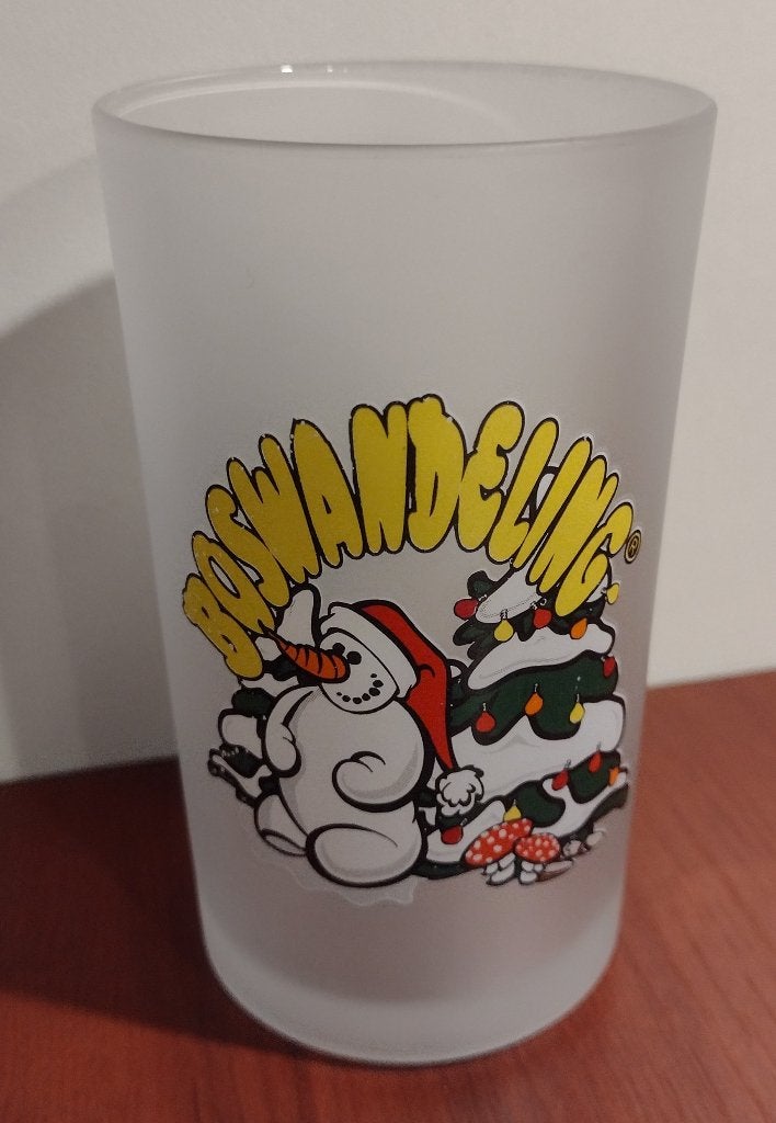 Boswandeling met IJs Glas Kerst Editie 15cl. (C3), Verzamelen, Ophalen of Verzenden, Gebruikt, Overige typen