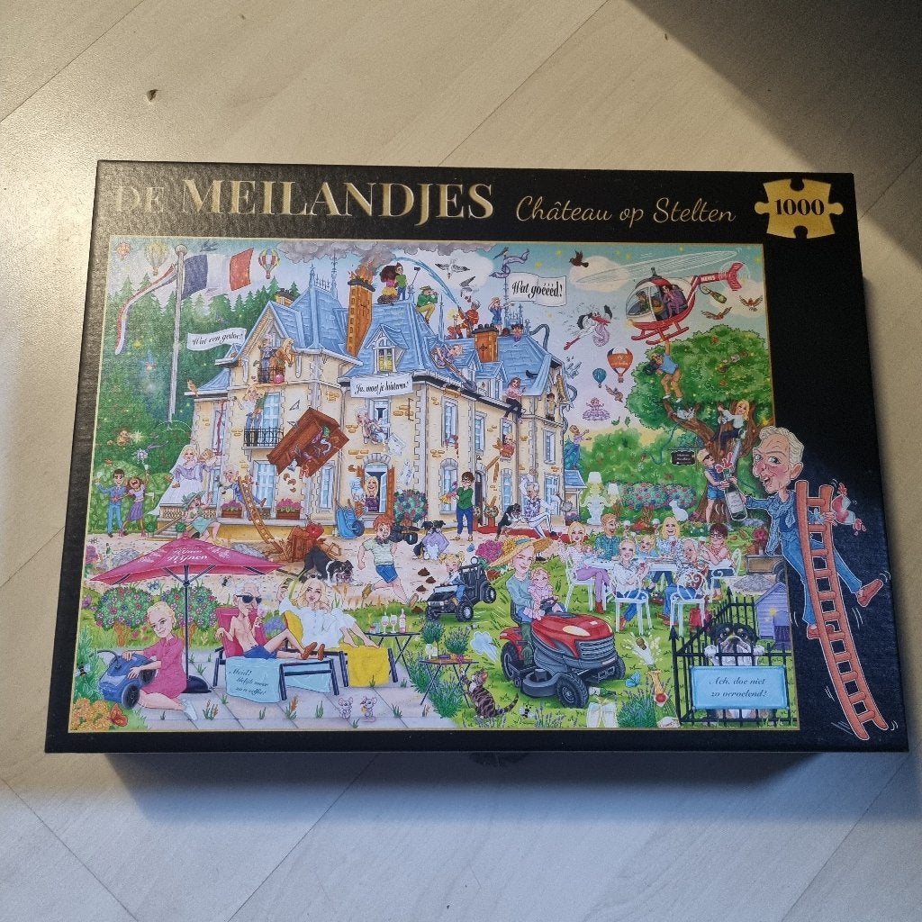 Puzzel meilandjes, Ophalen of Verzenden, 500 t/m 1500 stukjes, Zo goed als nieuw, Legpuzzel