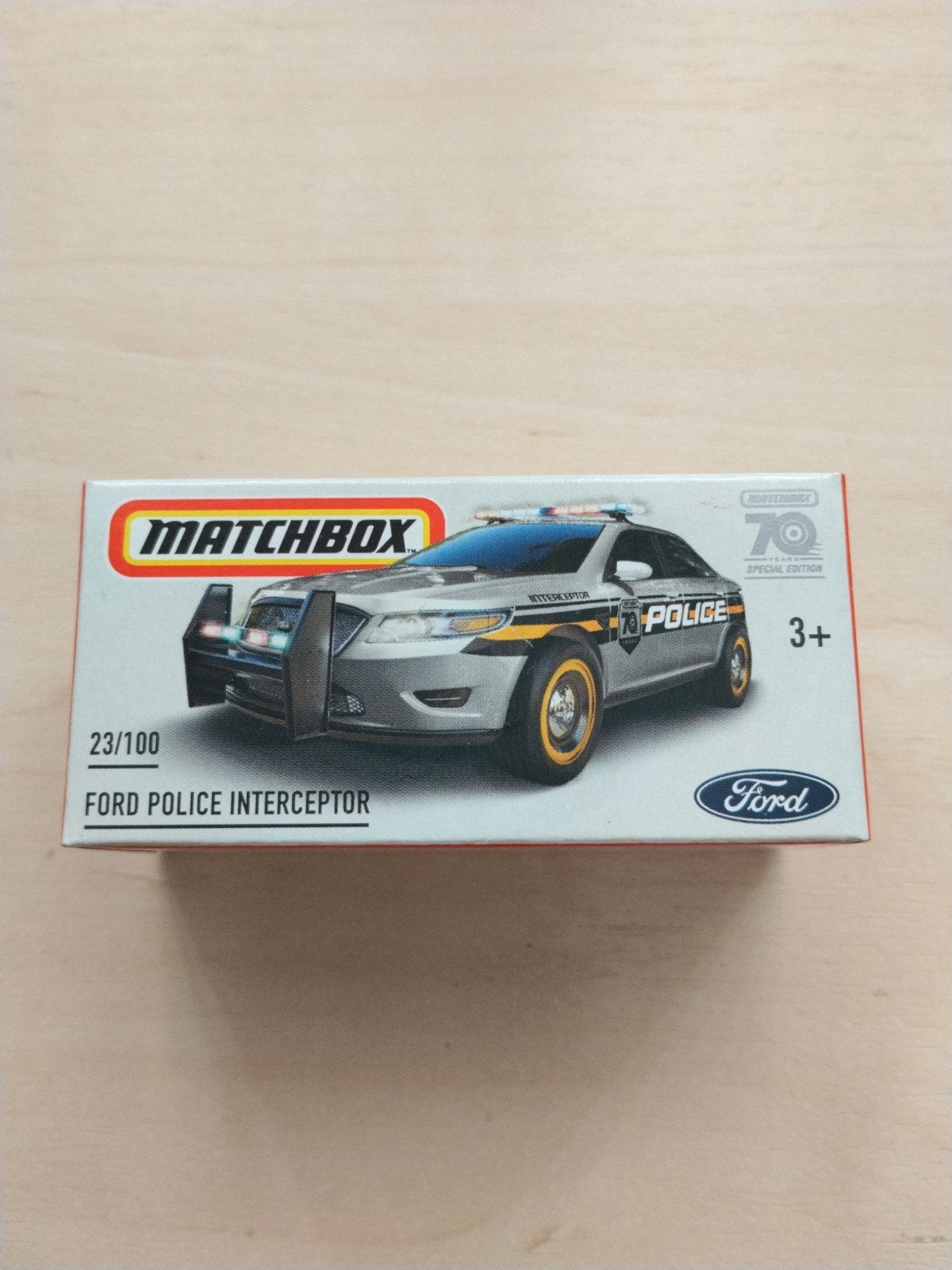 Matchbox Ford police interceptor, Ophalen of Verzenden, Nieuw, Auto