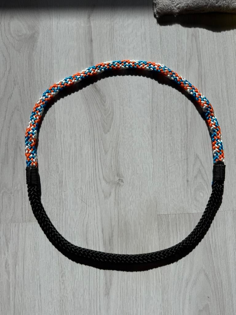 Neckrope - Halsring - pony - Nieuw - Zwart Oranje Mix, Ophalen of Verzenden, Nieuw, Recreatie