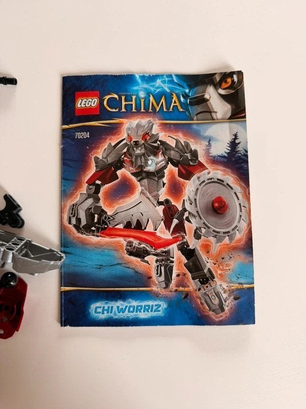 LEGO Legends of Chima 70204 Chi Worriz, Lego, Ophalen of Verzenden, Zo goed als nieuw, Compleet