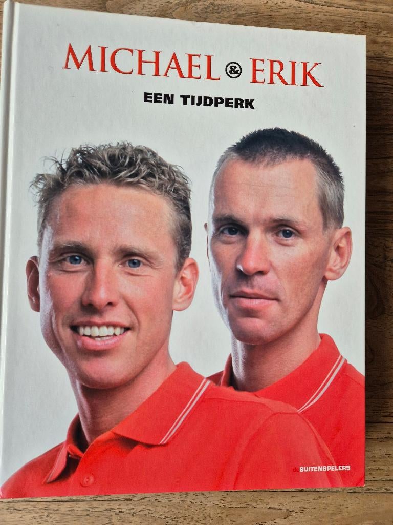 Boek: Michael & Erik, een tijdperk, Ophalen, Zo goed als nieuw, Diverse auteurs, Lopen en Fietsen