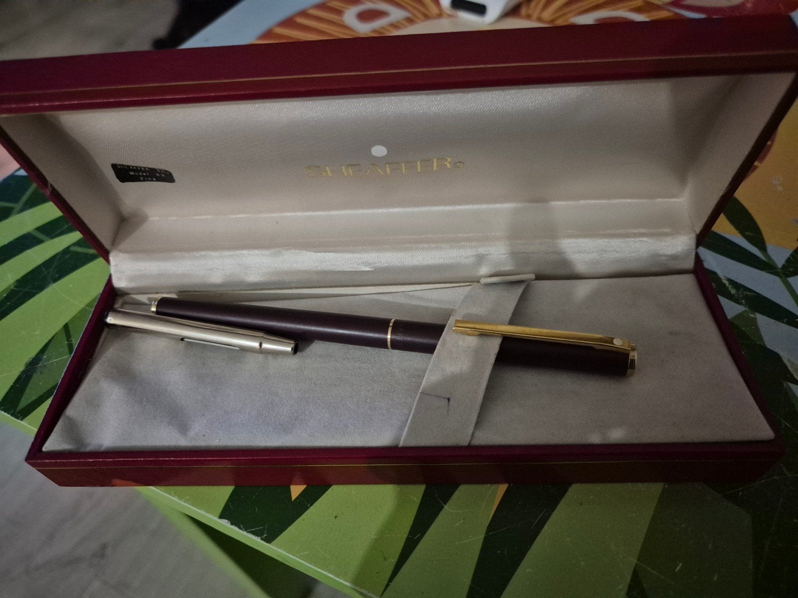 Sheaffer Pennenset - Vulpen in Doosje, Ophalen of Verzenden, Zo goed als nieuw, Vulpen, Overige merken