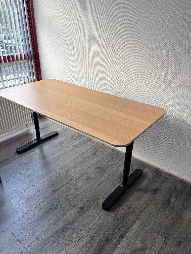 stevige verstelbare werktafel / buro, Ophalen, In hoogte verstelbaar, Gebruikt, Computerbureau