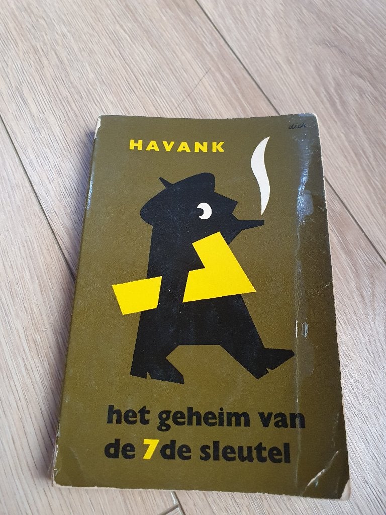 Het geheim van de 7e sleutel – Havank | Vintage detective, Ophalen of Verzenden, Gelezen, Havank