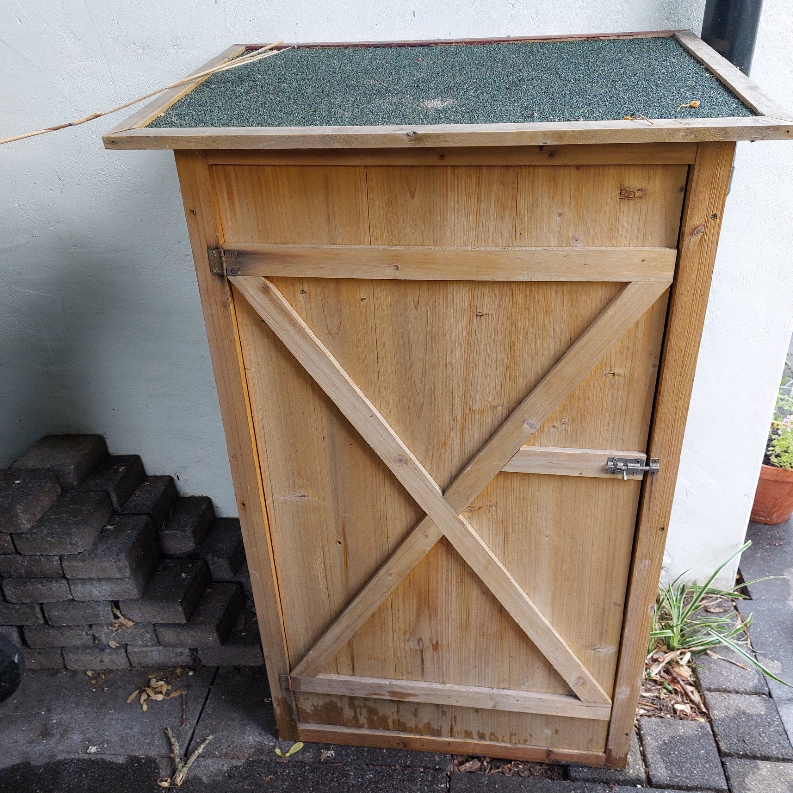 tuin opberg kast, Ophalen, Gebruikt, Kunststof, Overige typen