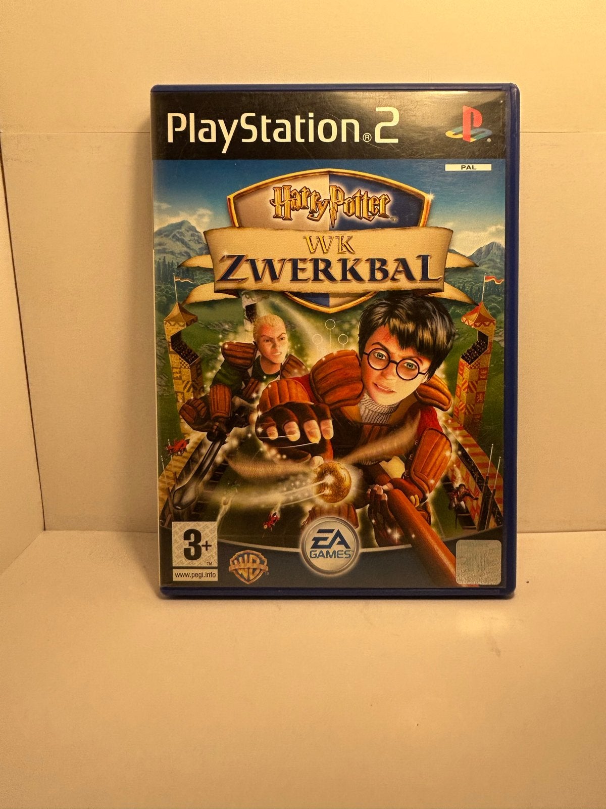 Harry Potter en WK Zwerkbal - PlayStation 2 (PS2), Gebruikt, 1 speler, Ophalen of Verzenden, Vanaf 3 jaar