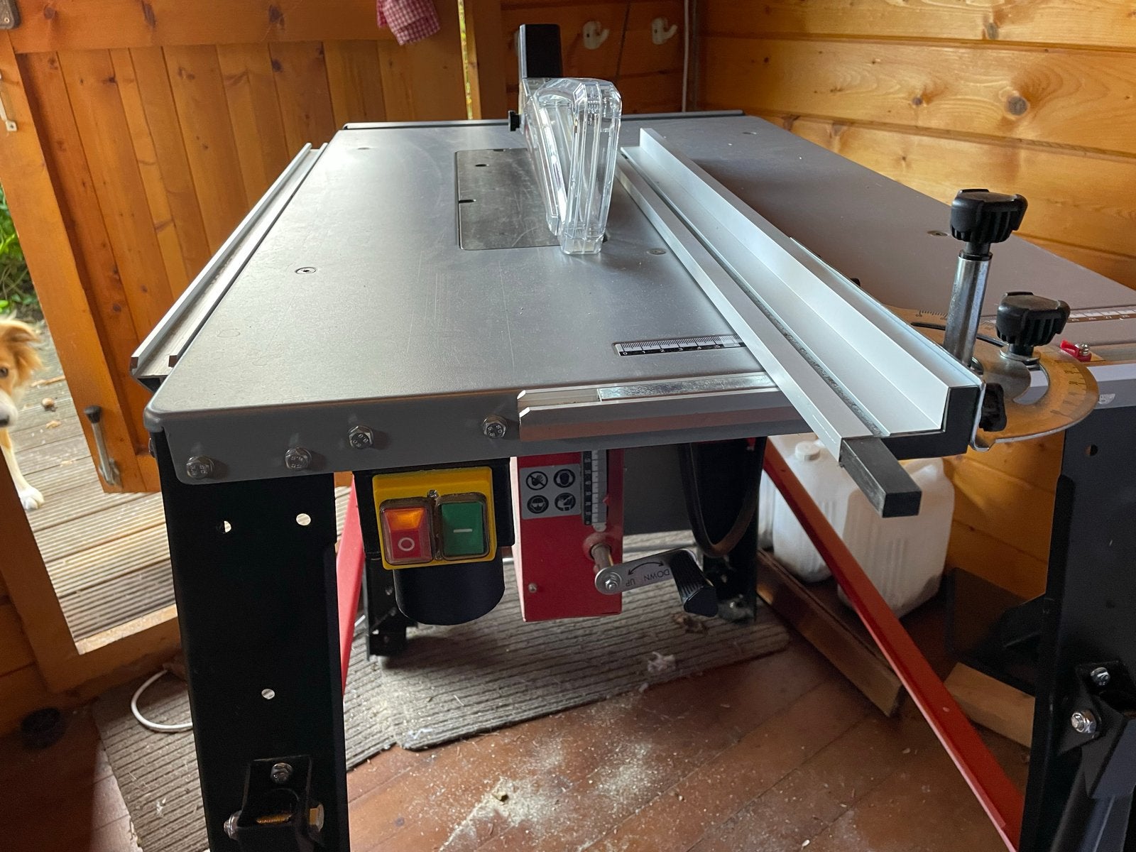 Einhell TE-TS 315 U Zaagtafel - 2200W, Ophalen, 70 mm of meer, Overige typen, Zo goed als nieuw