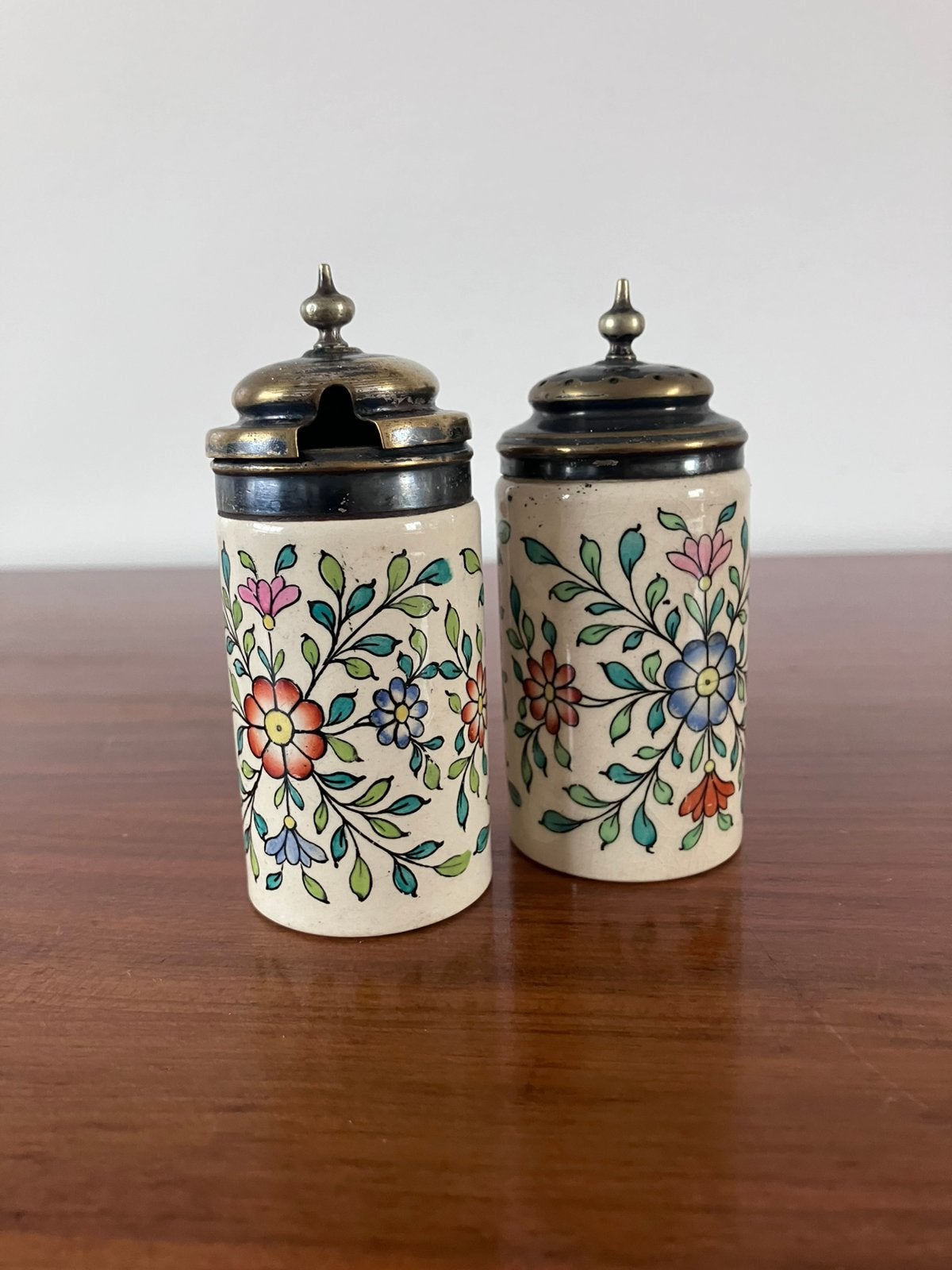 Vintage Villeroy & Boch Botanica Peperstrooier & Mosterdpot, Ophalen of Verzenden