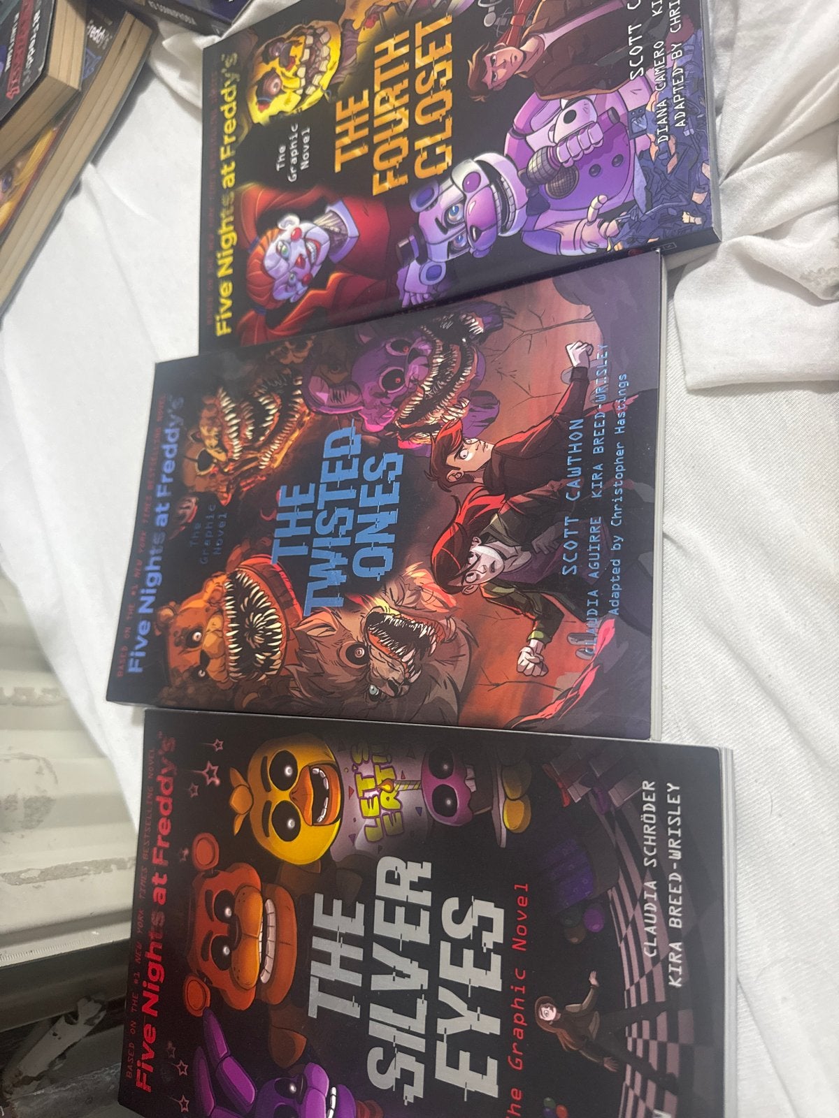 Five Nights at Freddy's Graphic Novels - Complete Set, Boeken, Ophalen, Zo goed als nieuw