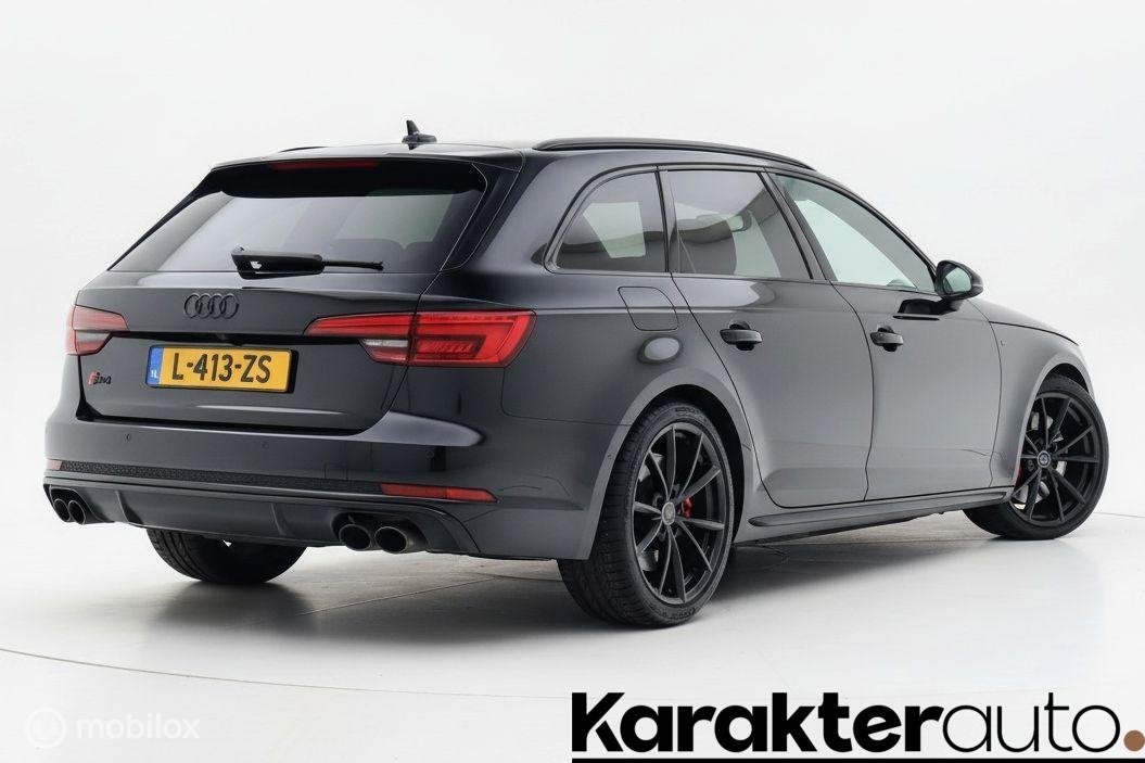 Audi S4 Avant 3.0 TFSI quattro Pro Line+ pano/adaptive/360, Auto's, Gebruikt, 2995 cc, Zwart, Vierwielaandrijving