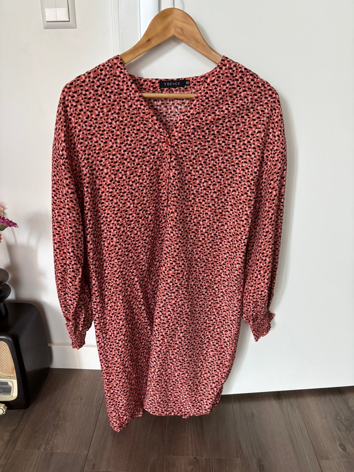 Nieuw koraal zomerjurkje, Ydence, maat xs, Ophalen, Nieuw, Oranje, Maat 34 (XS) of kleiner