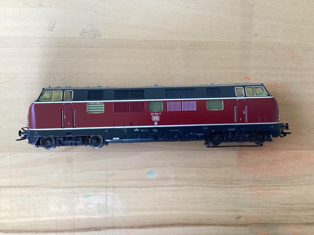 Märklin H0 Diesellocomotief V200 met geluid., Wisselstroom, Locomotief, Ophalen of Verzenden, Zo goed als nieuw