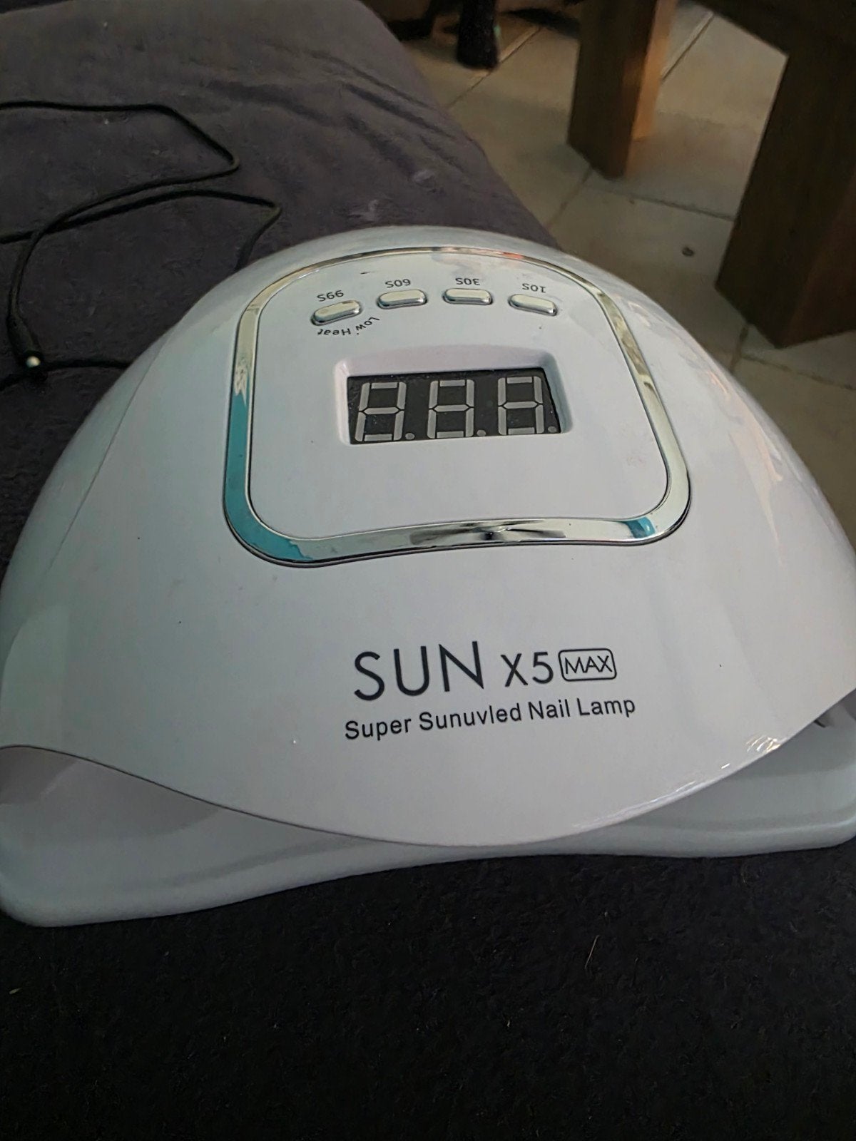 UV/LED Nagellampen Set: SUN X5 MAX & LumiPro S1 met oplader, Ophalen of Verzenden, Gebruikt, Gehele gezicht