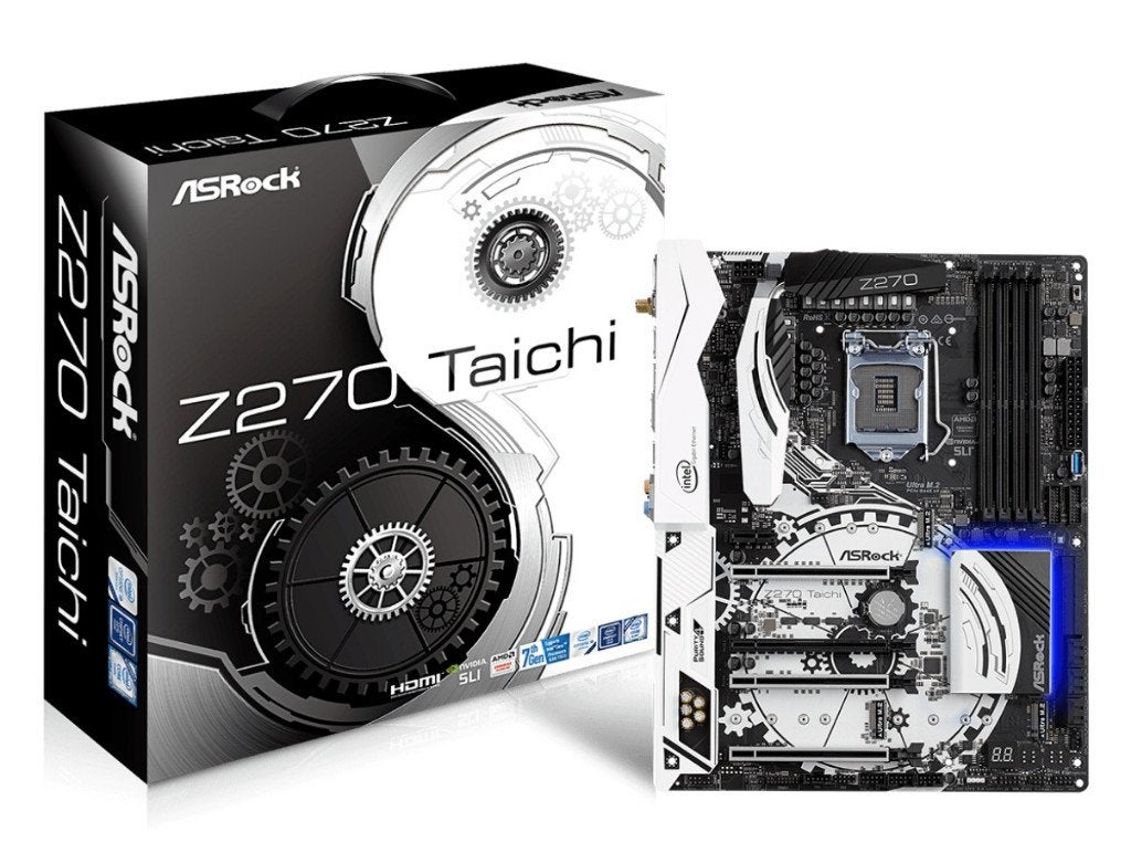 ASRock Z270 Taichi Moederbord, LGA 1151, DDR4, Ophalen of Verzenden, Zo goed als nieuw