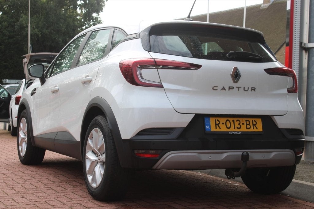 Renault Captur 1.0 TCe *Zen* | Trekhaak | Camera | Carplay |, Auto's, Stof, Gebruikt, Wit, Origineel Nederlands