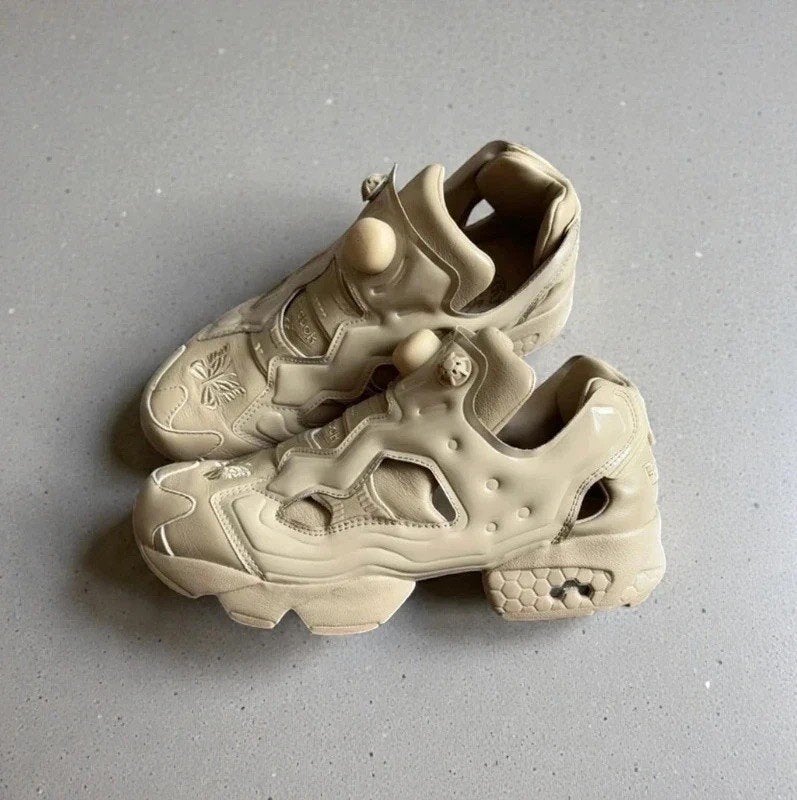 Reebok Pump AXT Instapump Fury Sneakers – Cream (maat 39), Beige, Ophalen of Verzenden, Sneakers of Gympen, Reebok