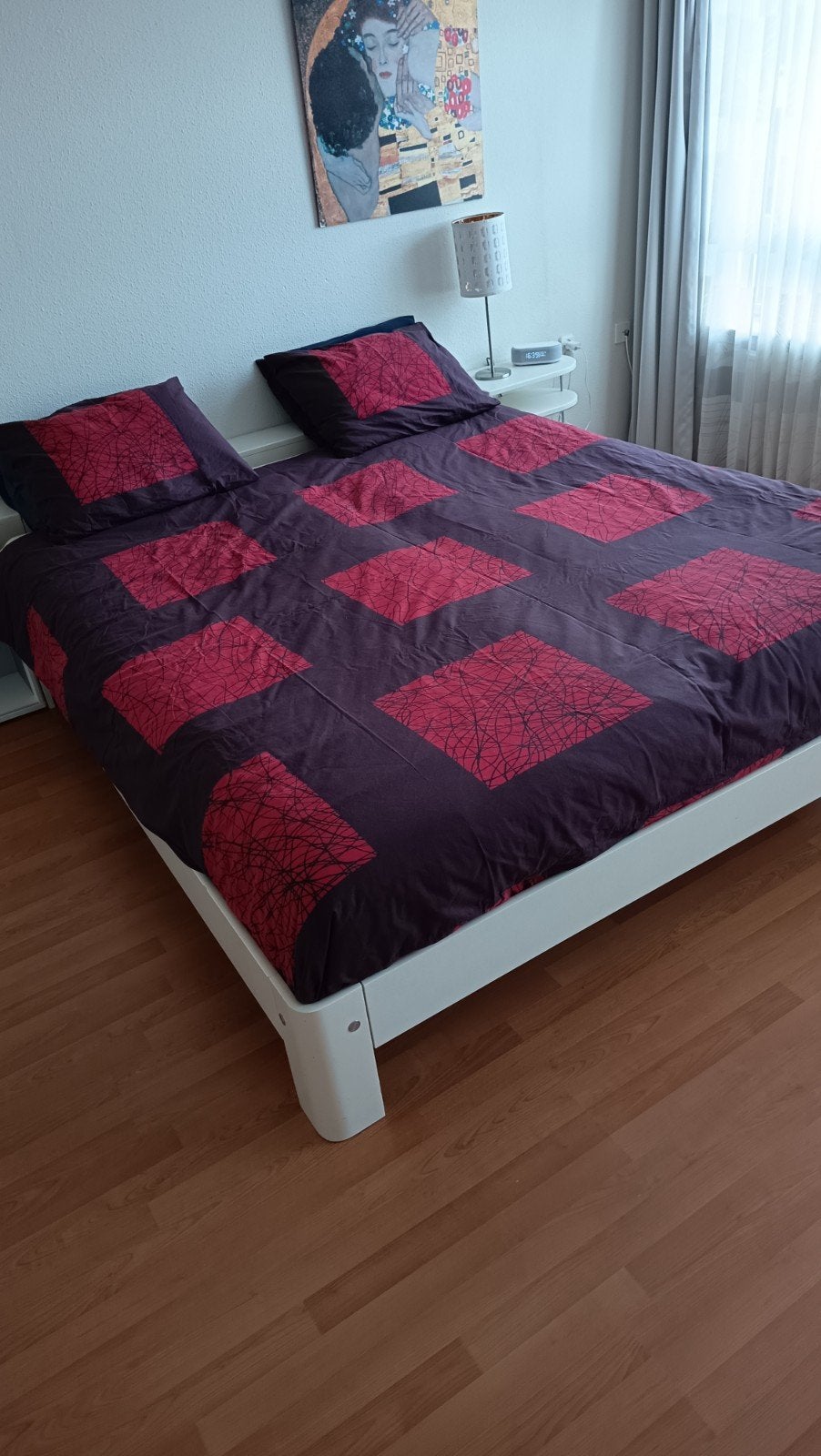 Auping Auronde bed 210 x 180 cm, Gebruikt, Tweepersoons, Ophalen of Verzenden, 180 cm