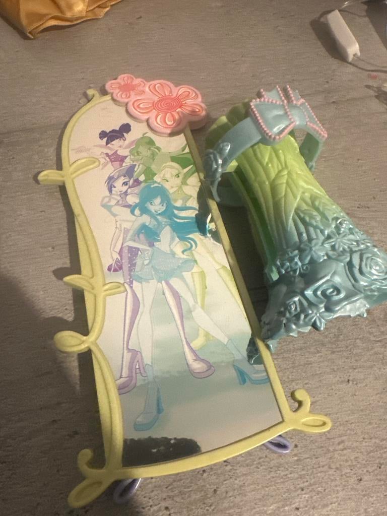 594 Winx Club spiegel en, Ophalen of Verzenden, Gebruikt, Overige typen