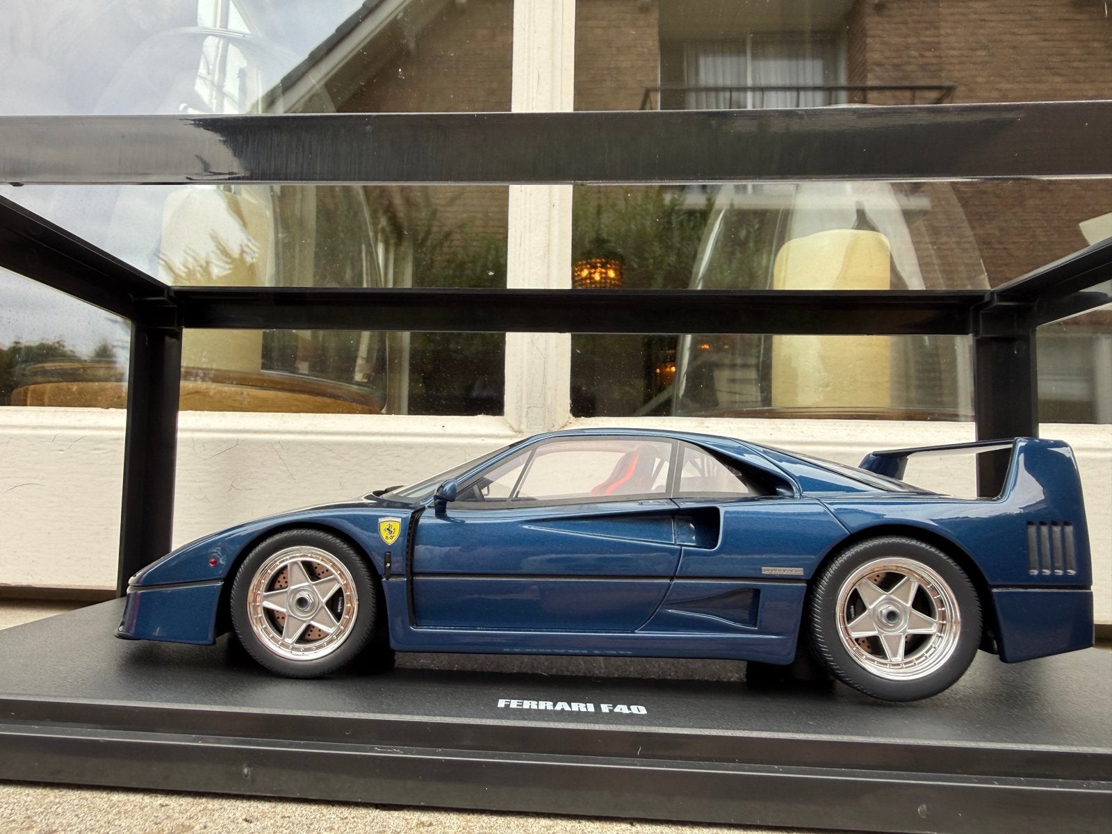 1:18 Ferrari F40 blauw 1987 GT Spirit GT514, Overige merken, Info@gts-models.com, 2, rue de l'écusson, Zone commerciale Oxygène Sud, Josselin, 56120, FR