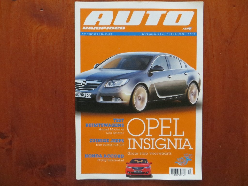 Autokampioen 9 2008 GSA Pallas, E300, Laguna GT, Hessing, Ophalen of Verzenden, Nieuw, Citroën