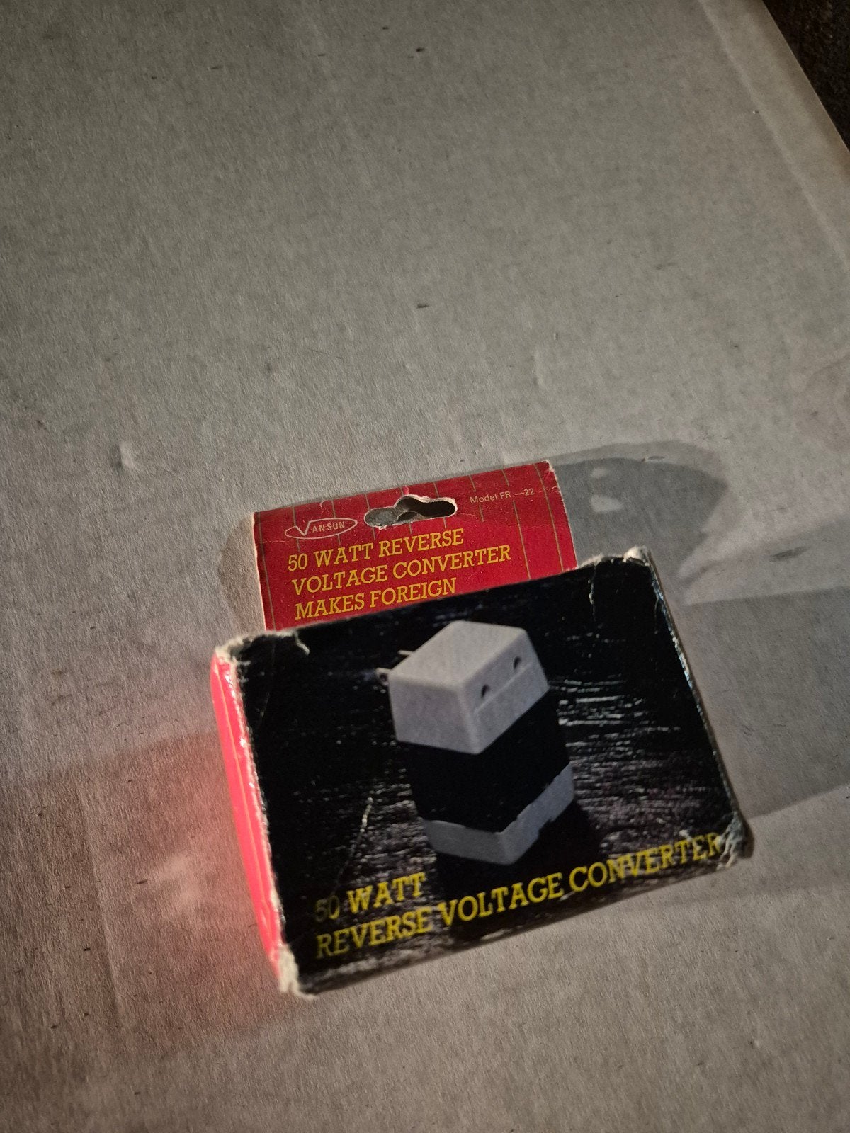 Vanson 50 Watt Omgekeerde Spanningsomzetter, Ophalen of Verzenden, Gebruikt