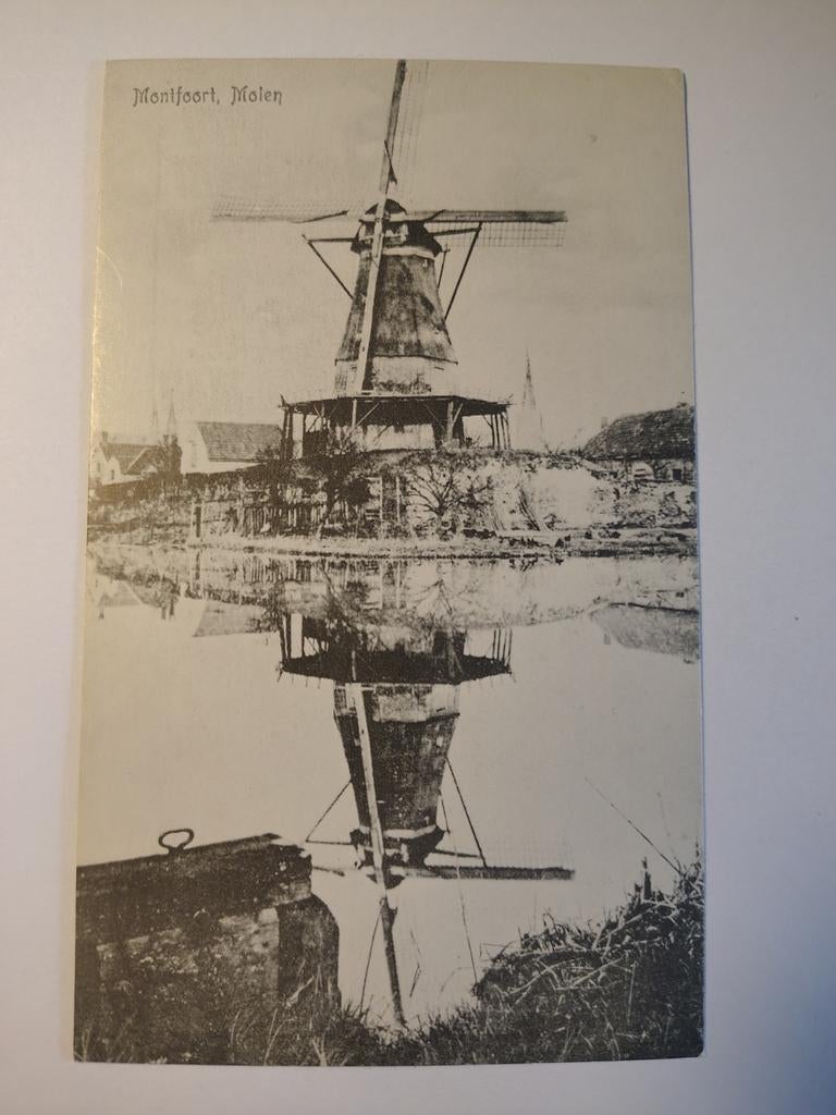 Montfoort Molen, Verzamelen, Ansichtkaarten | Nederland, Ophalen of Verzenden