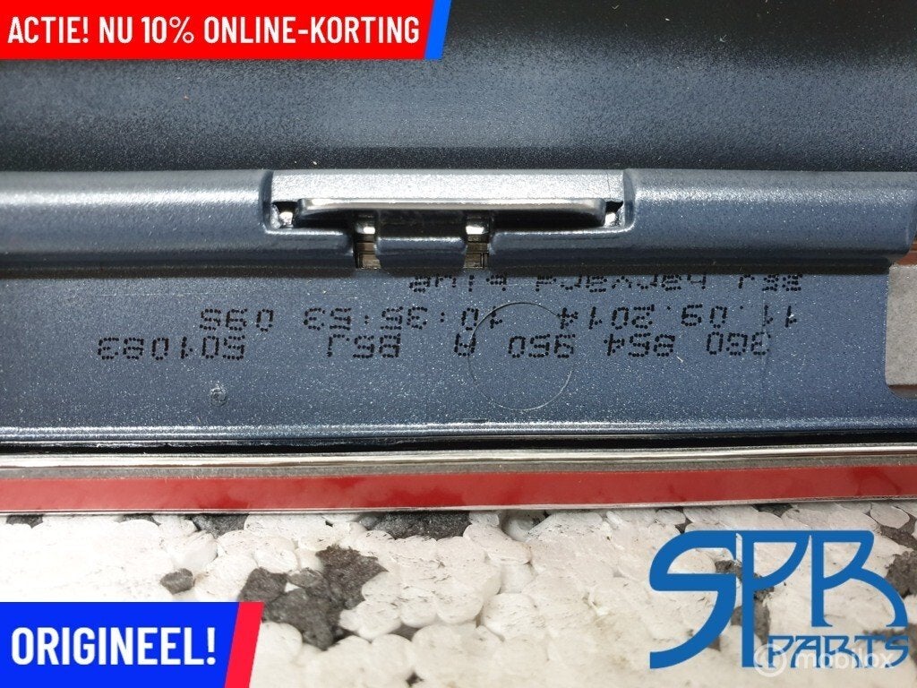 Afdekking Sierlijst deur rechtsachter PORTIER LB5J Passat B8, Auto-onderdelen, Volkswagen, Nieuw, Ophalen of Verzenden, Volkswagen