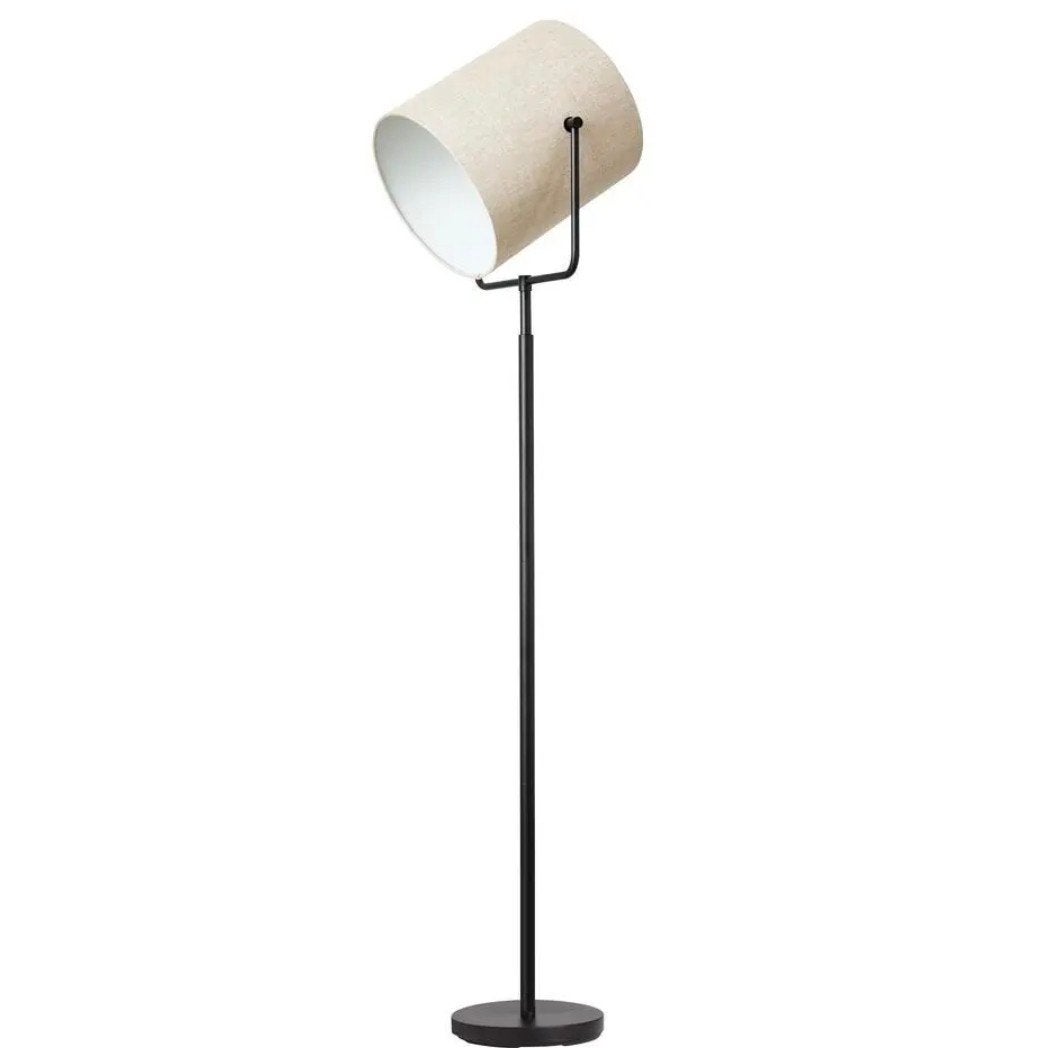 Kwantum 'Delta' staande lamp met kantelbare kap, Ophalen, Zo goed als nieuw, Metaal, 100 tot 150 cm